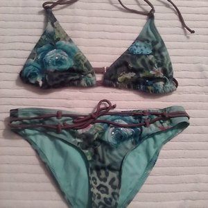 Rainforest//Floral/Leopard Unique!